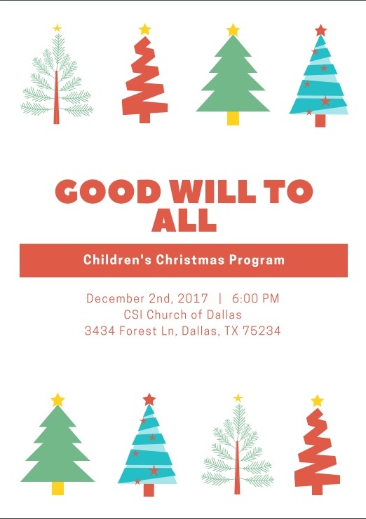 Childrens Christmas Program - 2017